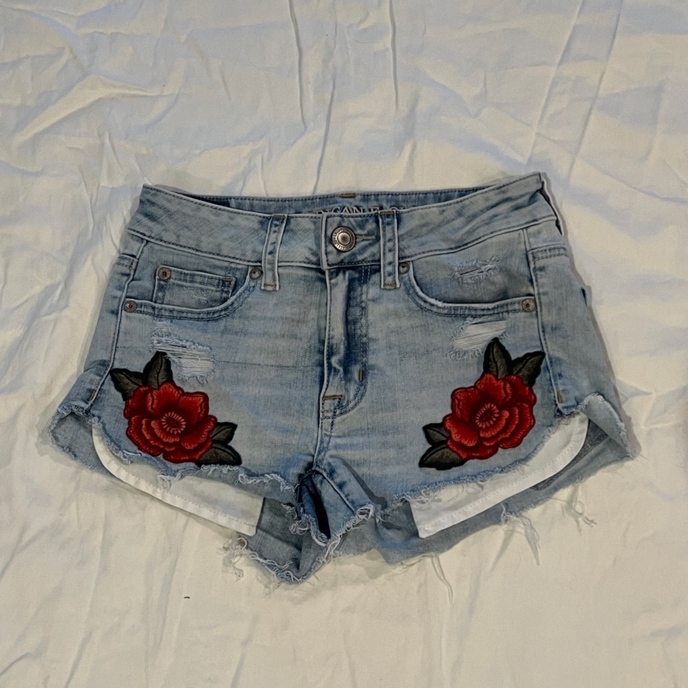 American Eagle Stretchy Mini Shorts ❤️